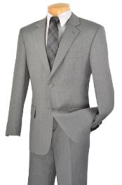  2 Button Style Suit Wool