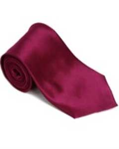  Wildaster 100% Silk Solid Necktie With