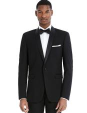  CH2374 Mens Black best Suit buy one get one