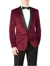  mens Slim Fit Burgundy ~ Maroon