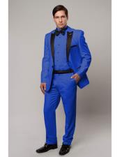   Slim Tux royal blue with