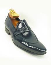  SM5181 Carrucci Mens Patent Leather Slip On Style Loafer