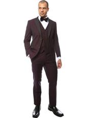   Mens Peak Lapel Two Toned