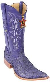 purple cowboy boots western classic for men