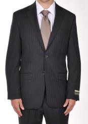  Ralph Lauren Navy Pinstripe Dress Suit 