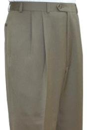  TEH931Superior Fabric Quality Dress Slacks / Trousers Tan khaki