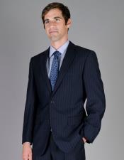  Giorgio Fiorelli Suit Mens Shadow Stripe