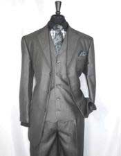   Mens Single Breasted Notch Lapel