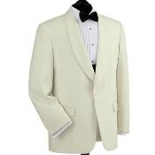  Dinner Jacket 1-button Shawl Single-breasted Color: