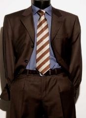 Chocolate Brown Suit
