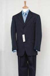 Navy Blue 3 Button Suit