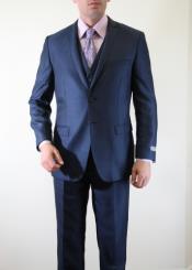  Piece Suit - Tweed Wedding Suit Two Button Three