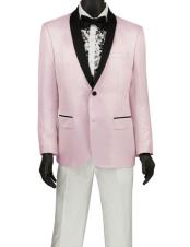  mens Fashion Blazer ~ Sport Coat ~ Tuxedo Pink