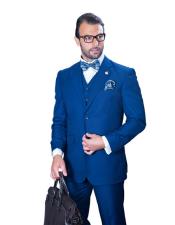   mens Big Size Vested Suits