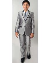   Boys Suits Mens Two Toned