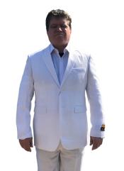  SM4445 Alberto Nardoni Best Mens Italian Suits Brands White