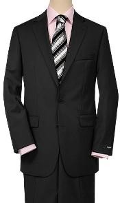  Liquid Jet Black Quality Suit Separates Total Comfort Any