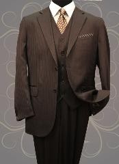 Men-Brown-Slim-Fit-Suits