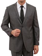  Suit - Tweed Wedding Suit Solid Herringbone Tweed 2