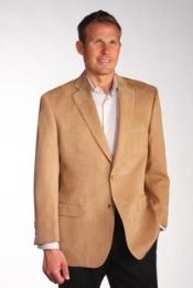  Discount Affordable 2 Button Style Camel ~ Khaki Wool