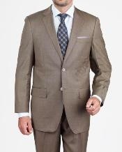  2 Button Style Dark Taupe Suit