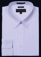 SlimnarrowStyleFitDressShirt-WhiteColor