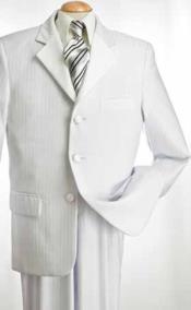 White slim fit suits