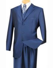 Electric blue suit