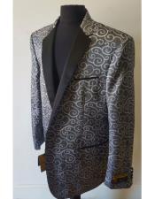  JSM-4579 Floral Sportcoat ~ Paisley Jacket ~ Unique Shiny