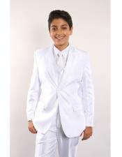 White Suit For Boys