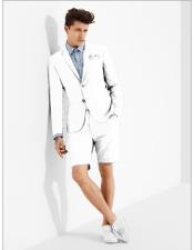  summer business suits with shorts pants set (sport coat