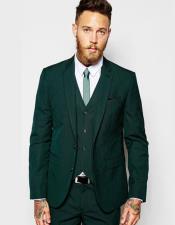 mens dark-green-suits