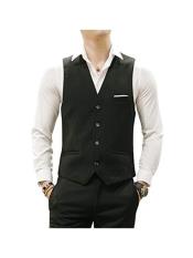  mens Matching Waistcoat Causal Suit Vests
