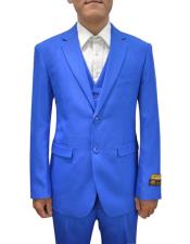 Blue Alberto Suit