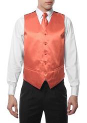  4PC Big and Tall Vest & Tie & Bow