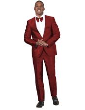  Red Suit For Men Perfect For Prom Breasted One