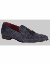  Slip On Loafer Design Blue Shoe