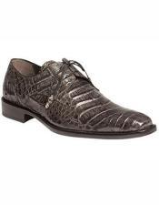  mens Gray Lace Up Hand Made