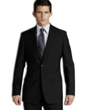 Mens Suits Solid Black Clearance Sale