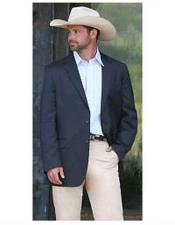 mens Navy Cowboy Wedding Suit 