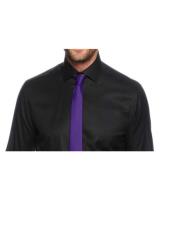  Shirt and Purple Tie