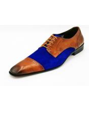 mens blue-and-brown-dress-shoes