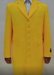  Carrey The Mask Yellow Zoot Suit Costume