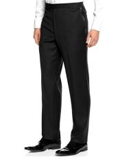 MensNewSlimFitBlackTuxedoPants