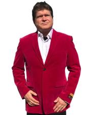  Hot Pink Tuxedo ~ Fuchsia Tuxedo velour Blazer Jacket