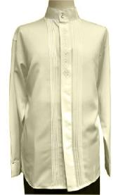  Embroider Off-White Long Sleeve Shirt for