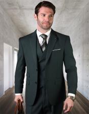 hunter green suit