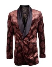  Double Breasted Tuxedo Mens Copper Two