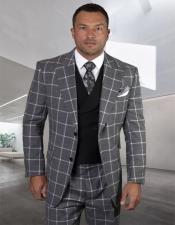 mens checker suits