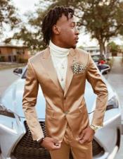  Shiny Flashy Gold Suit Perfect for Prom or Wedding